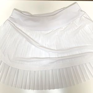 Sweaty Betty White Tennis skirt